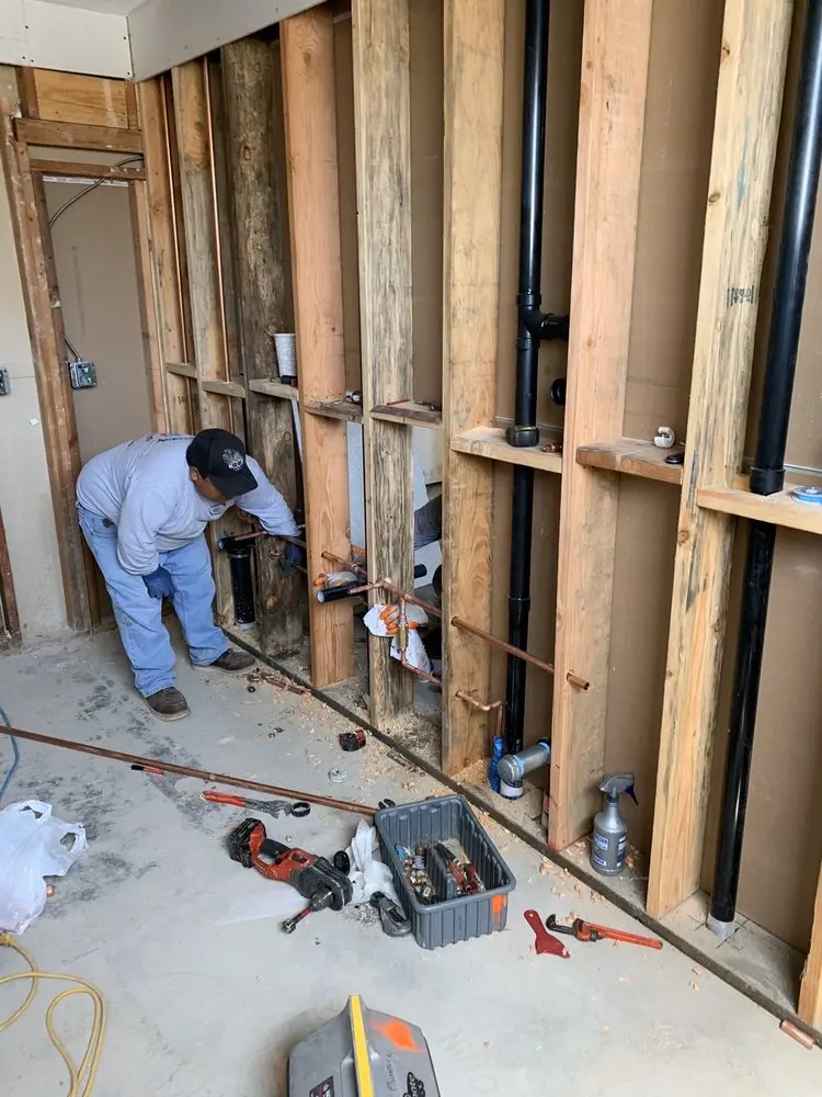 Commercial rough-in plumbing for Gas Line Repair in Gleneagle